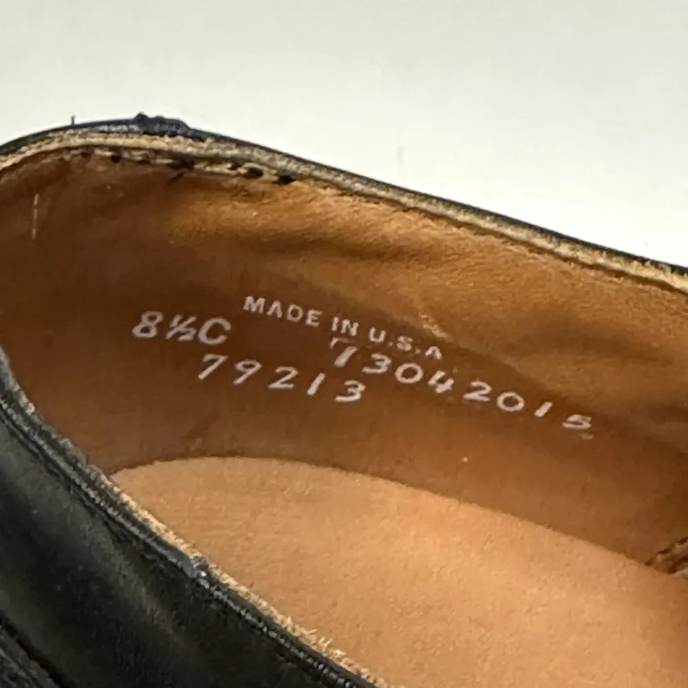 NIB Rancourt & Co. x FootJoy Split Toe Derby Dress Shoe Black Calf 79213 8.5 C